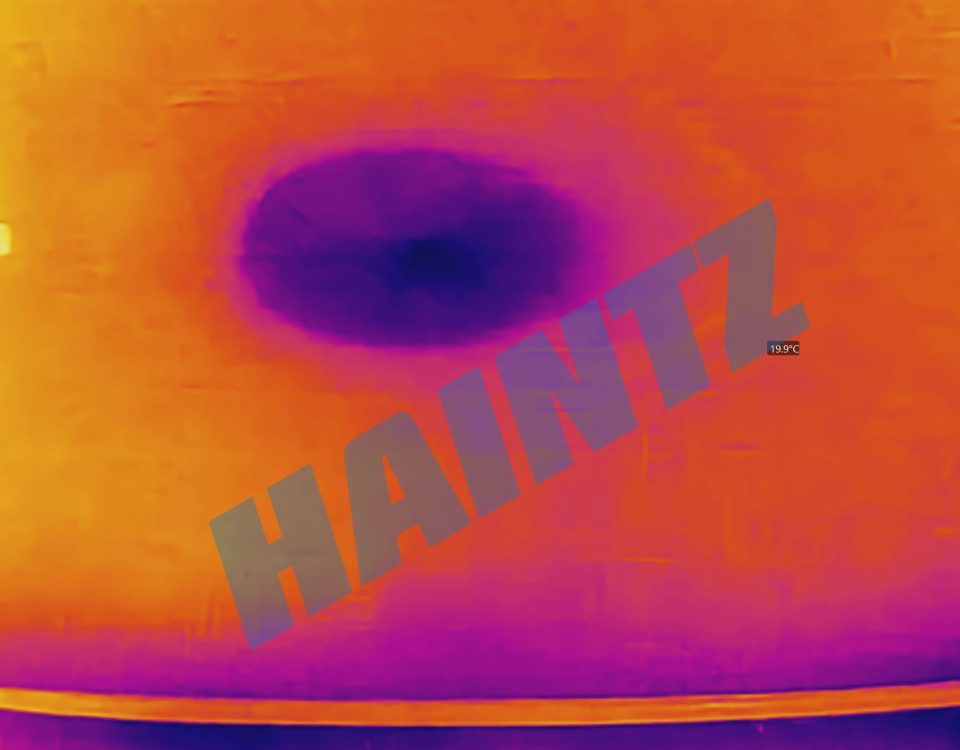 Detectare infiltrații terasă hidroizolată